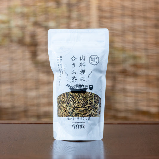 美味し國伊勢乃御茶　浅炒り　棒ほうじ茶（深緑茶房）